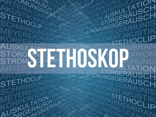 Canvas Print - Stethoskop