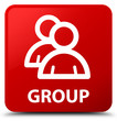 © FR Design - Group red square button