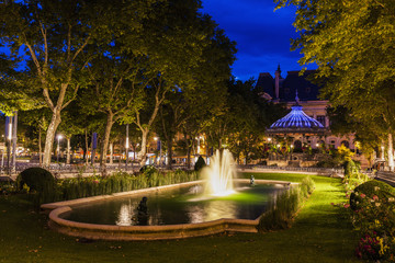 Le kiosque a musique in Saint-Etienne