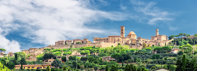 Canvas Print - Volterra Stadt Toskana