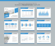 © apinan - Page layout design template  for business presentation page  with page cover background design and infographic elements design