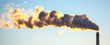 Luftverschmutzung durch Abgase der Industrie