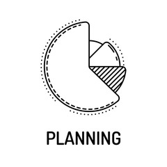 Planning Line Icon