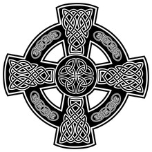 Vector Illustration Sign Celtic Cross