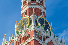 Spasskaya Tower Of Moscow Kremlin