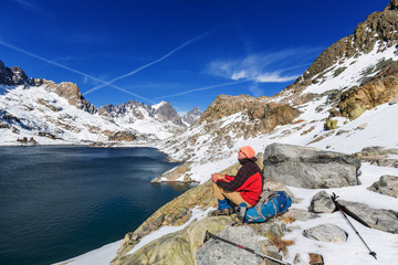 Canvas Print - Minaret lake