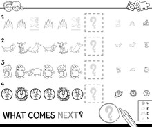 Pattern Game Coloring Page