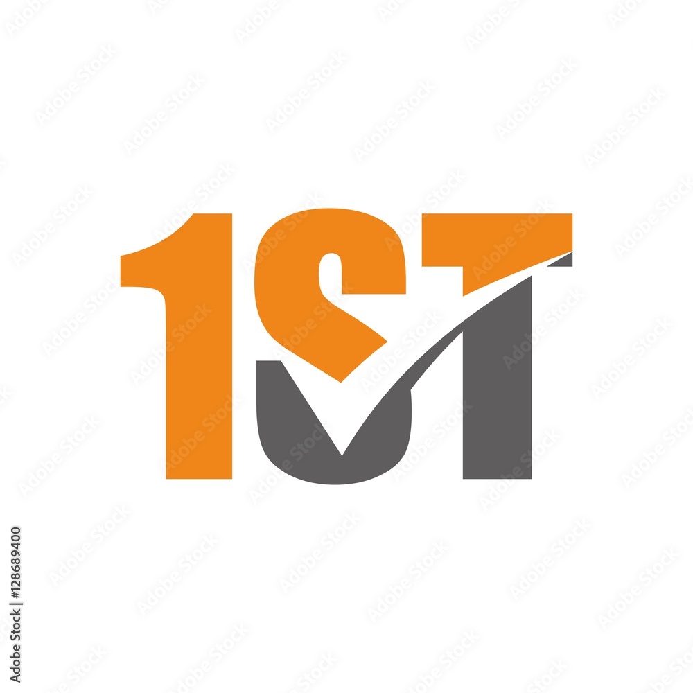 first logo vector Stock Vector | Adobe Stock