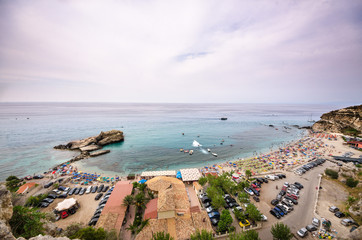 Wall Mural - Scenic rocky coastline - August 2016, Sicily