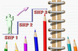 © k_yu - ビジネスイメージ　STEP1-2-3