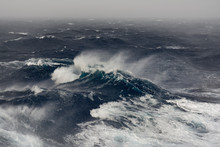 Ocean Wave In The Indian Ocean During Storm