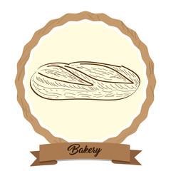 Wall Mural - Retro bakery product