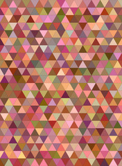 Wall Mural - abstract multicolor triangle mosaic background