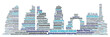 © fotohansel - ct29 CloudText - BIM Building Information Modeling - digitale Planung - city skyline - Computermodell - Digitalisierung - 3zu1 g4789