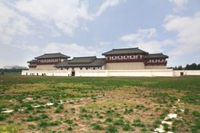  The Han Yang Ling Mausoleum Is The Burial Place Of Emperor Jing, The Fourth Emperor Of The Western Han Dynasty Located In Xian, China 