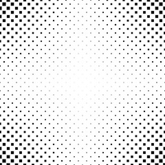 Canvas Print - Black and white square pattern background