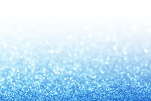 Abstract Glitter Blue Background