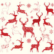 Merry Christmas Reindeer,Reindeer silhouette Collections.