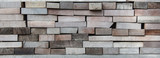 Fototapeta Desenie - Cross section of sawn timber