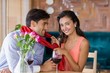 © WavebreakmediaMicro - Couple having fun together in restaurant