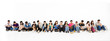 © Tom Wang - young student Group watching smart phone