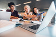 © Jacob Lund - Students researching information for their project