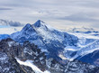 View from Mt. Titlis in the Swiss Alps