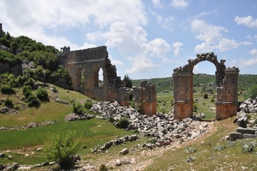 Wall Mural - Ruins of ancient Olba in Turkey