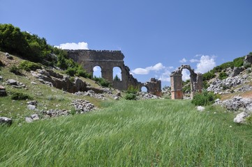 Wall Mural - Ruins of ancient Olba in Turkey