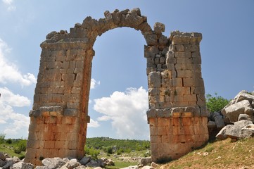 Wall Mural - Ruins of ancient Olba in Turkey