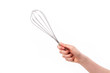 © 9nong - baker or chef hand holding whisker, kitchen utensil