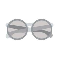 Sticker - Glasses icon. Fashion style and accessory theme. Isolated design. Vector illustration