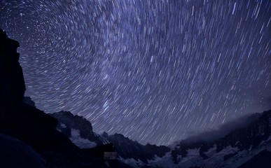 mountains full of stars