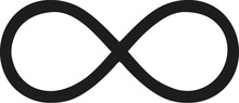 Thin Infinity Sign