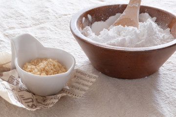 brown sugar and top- grade rice flour made from non-glutinous rice