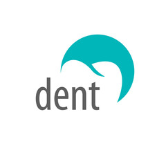 Canvas Print - vector logo dental