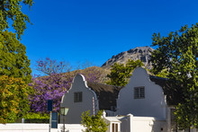 Republic Of South Africa. Stellenbosch - Typical Cape Dutch Architecture Style