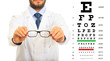 © Rawf8 - Doctor and eye vision test