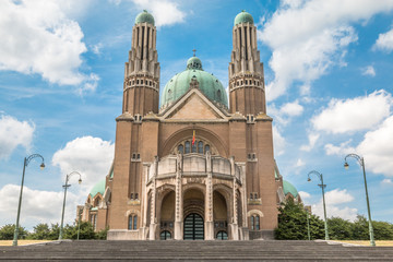 Sacred heart basilica in Brussels Belgium