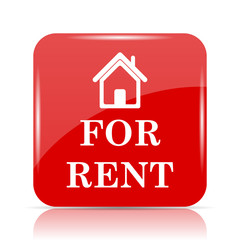 Sticker - For rent icon