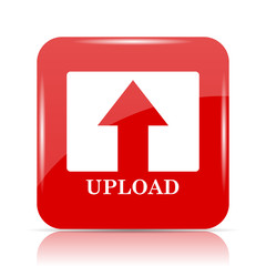 Canvas Print - Upload icon