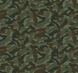 Abstract Vector Military Camouflage Background