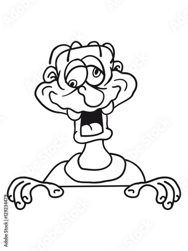 Confused Frame Text Head Wall Crazy Comic Cartoon Face Laugh Crazy Funny Logo Design Silly Comic Stock Illustration Adobe Stock