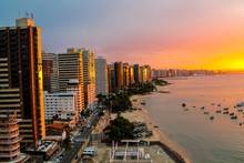 Sunset In Fortaleza, Brazil