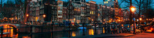 Amsterdam, Netherlands Canals And Bridges