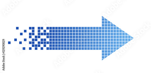 Fotografía freccia, pixel, connessione, internet, velocità