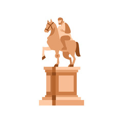 Sticker - Statue of Marcus Aurelius on horse icon