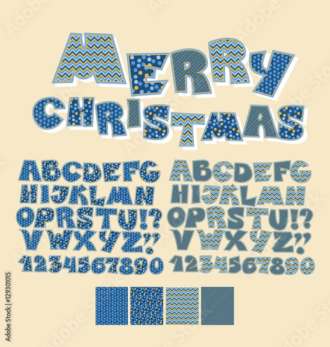 Christmas patchwork style a...