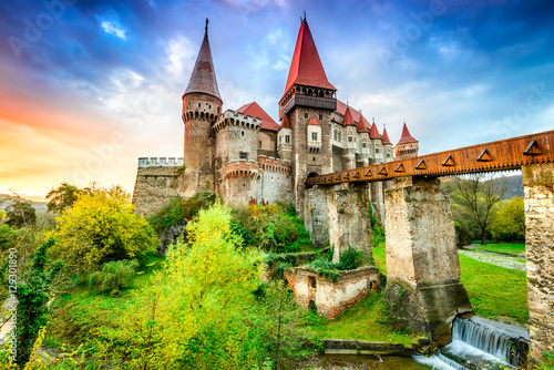 Photographie Château de Corvin - Hunedoara, Transylvanie, Roumanie