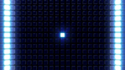 Wall Mural - led light wall background.